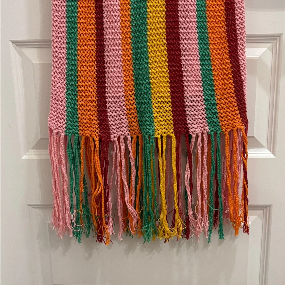 ✨NWT~FARM Rio x Anthropologie Striped Midi Dress✨ - Picture 3 of 11